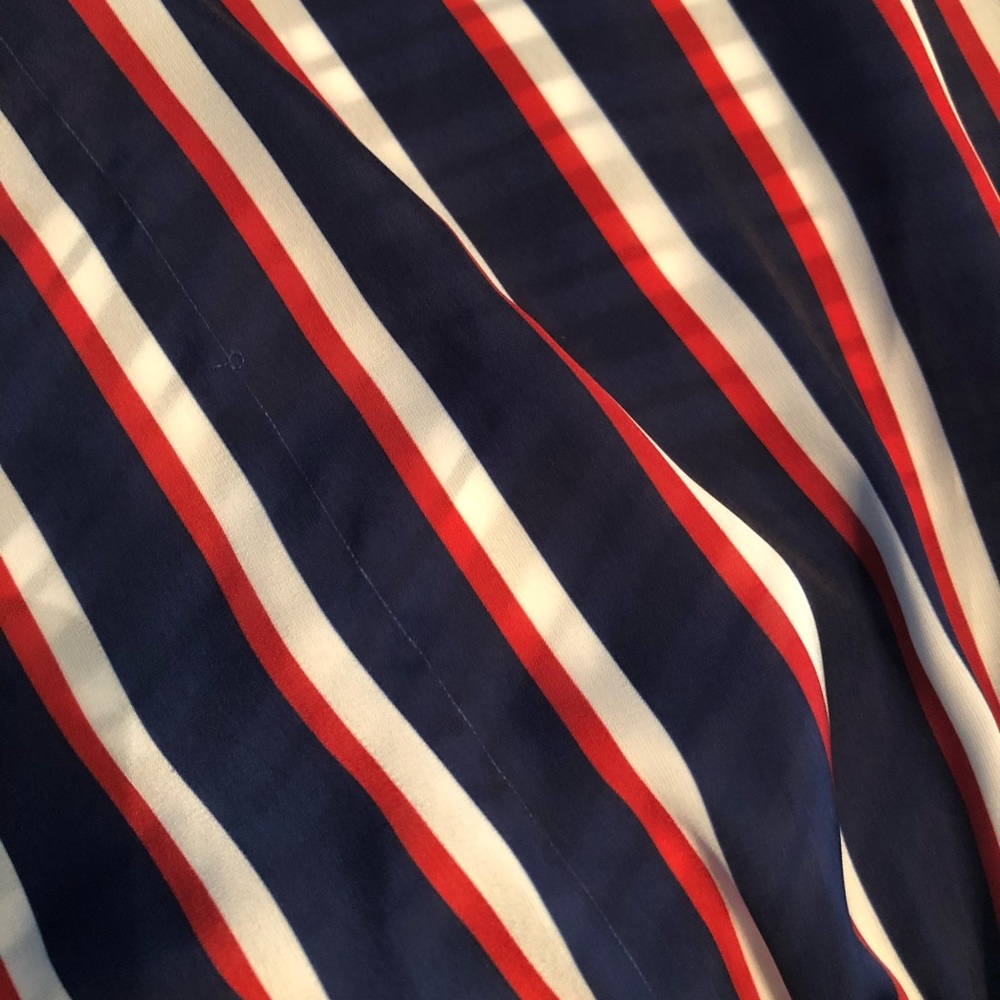 Zara Striped Bodysuit with front knot. - Picture 7 of 8